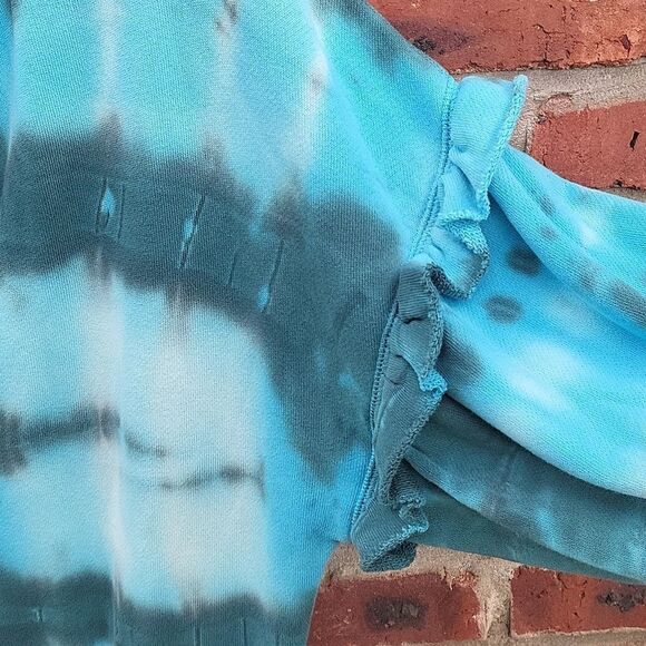 Something Navy Tie-Dye Romper - Picture 4 of 8